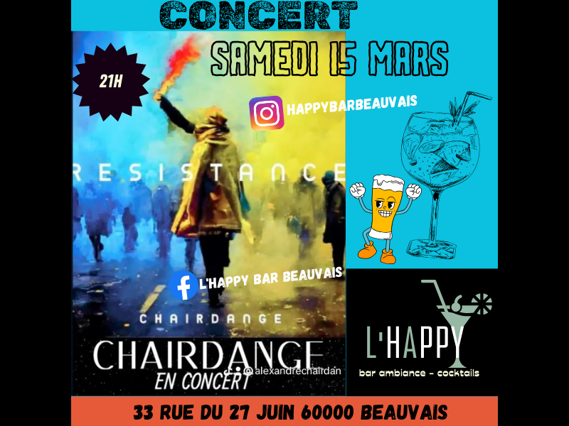 Concert Anniversaire Happy Bar